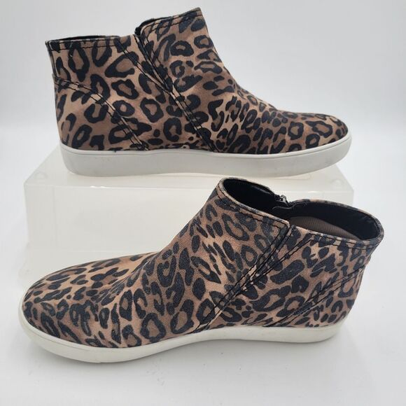 Naturalizer Shoes - Womans Naturalizer Miranda Zipper Booties Leopard print Size 8